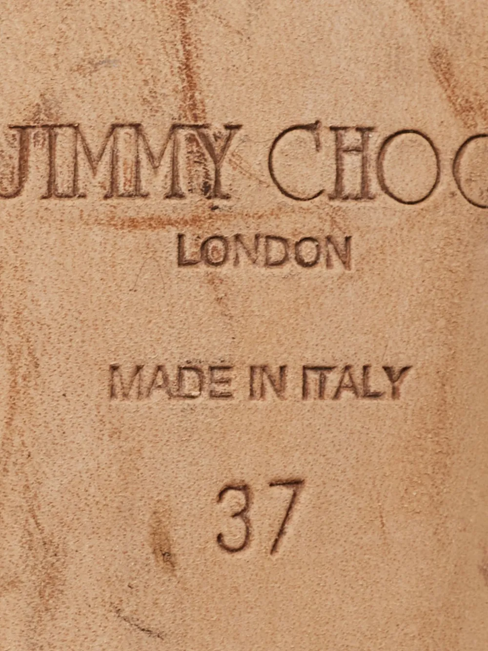 Pre-owned Jimmy Choo 1139660 Tan In Brown