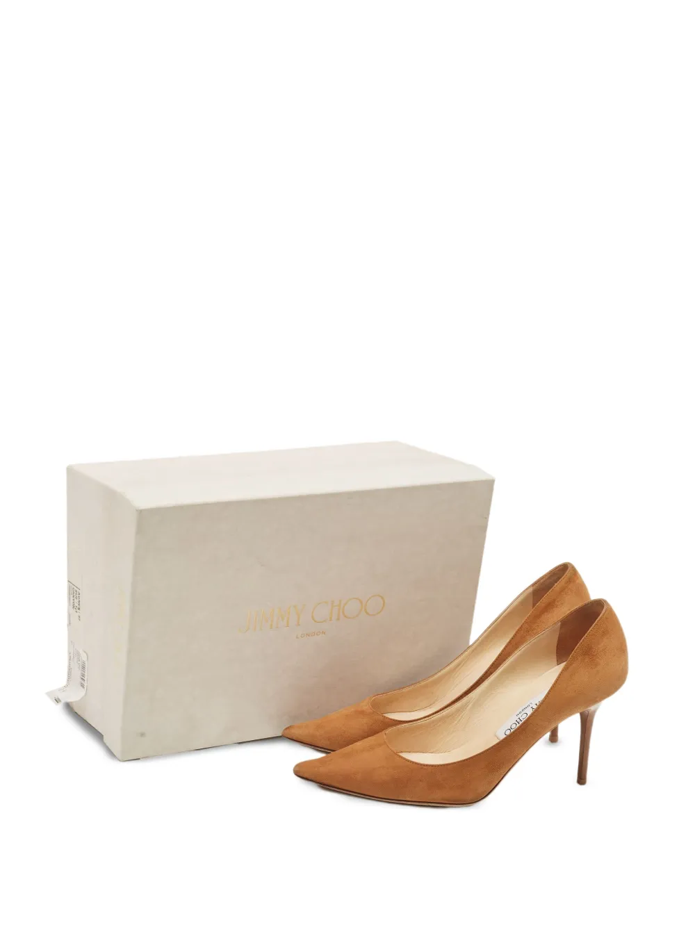 Pre-owned Jimmy Choo 1139660 Tan In Brown