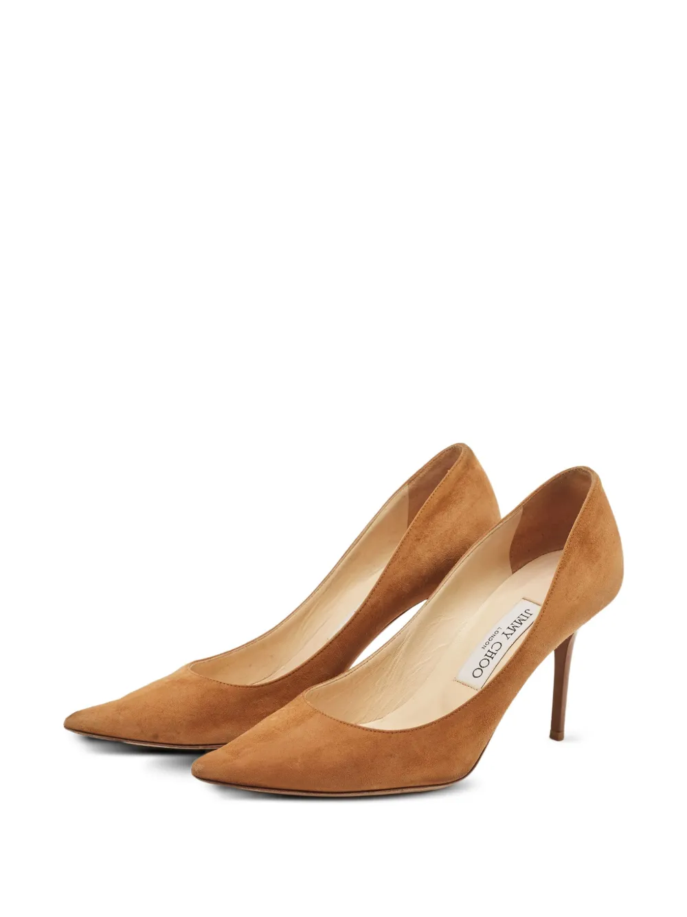 Pre-owned Jimmy Choo 1139660 Tan In Brown