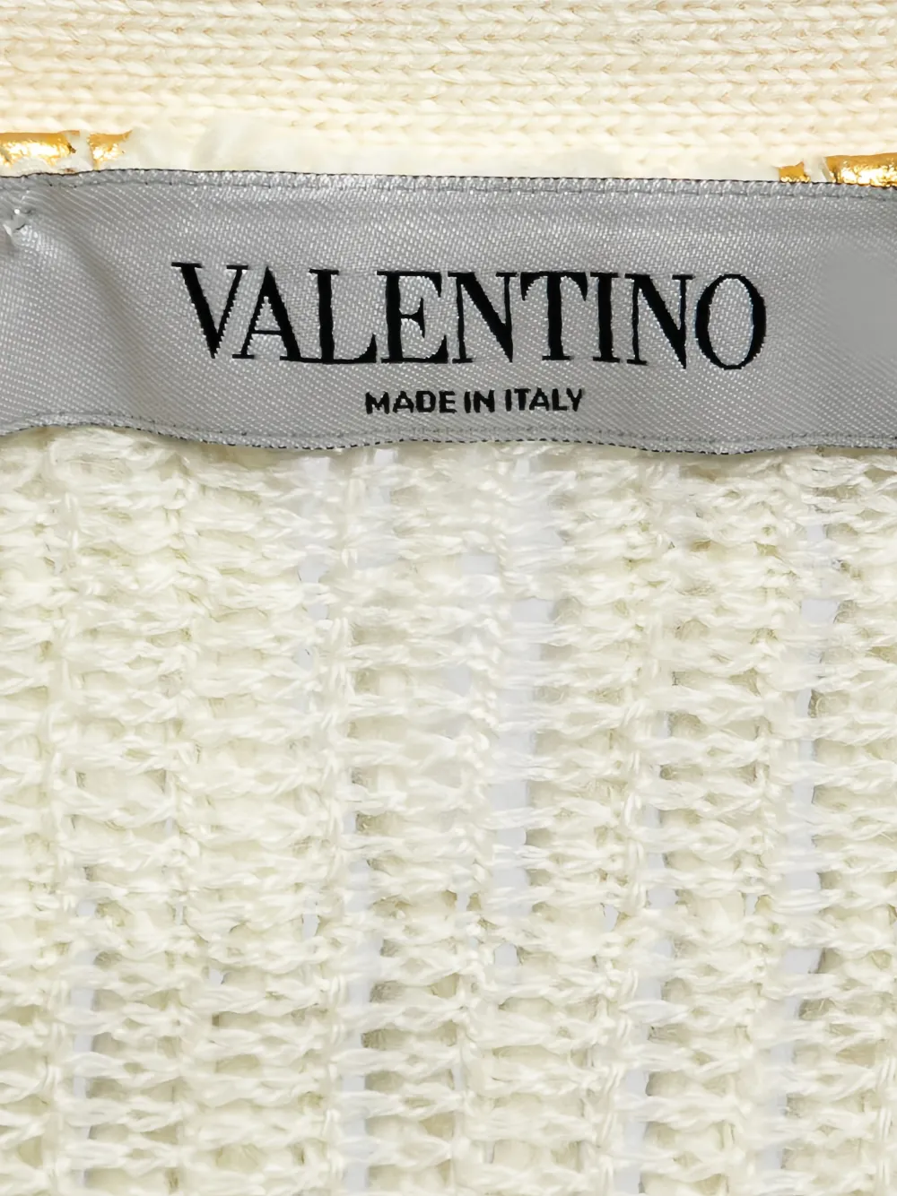 Valentino Pre-Owned ribbed sequin cardigan | Image 2