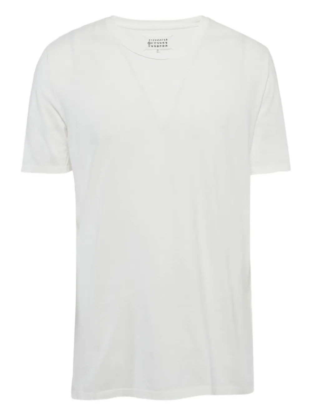 Maison Martin Margiela Pre-Owned 2013 コットン Tシャツ - ホワイト Maison Martin Margiela Pre-Owned 2013 コットン Tシャツ - ホワイト