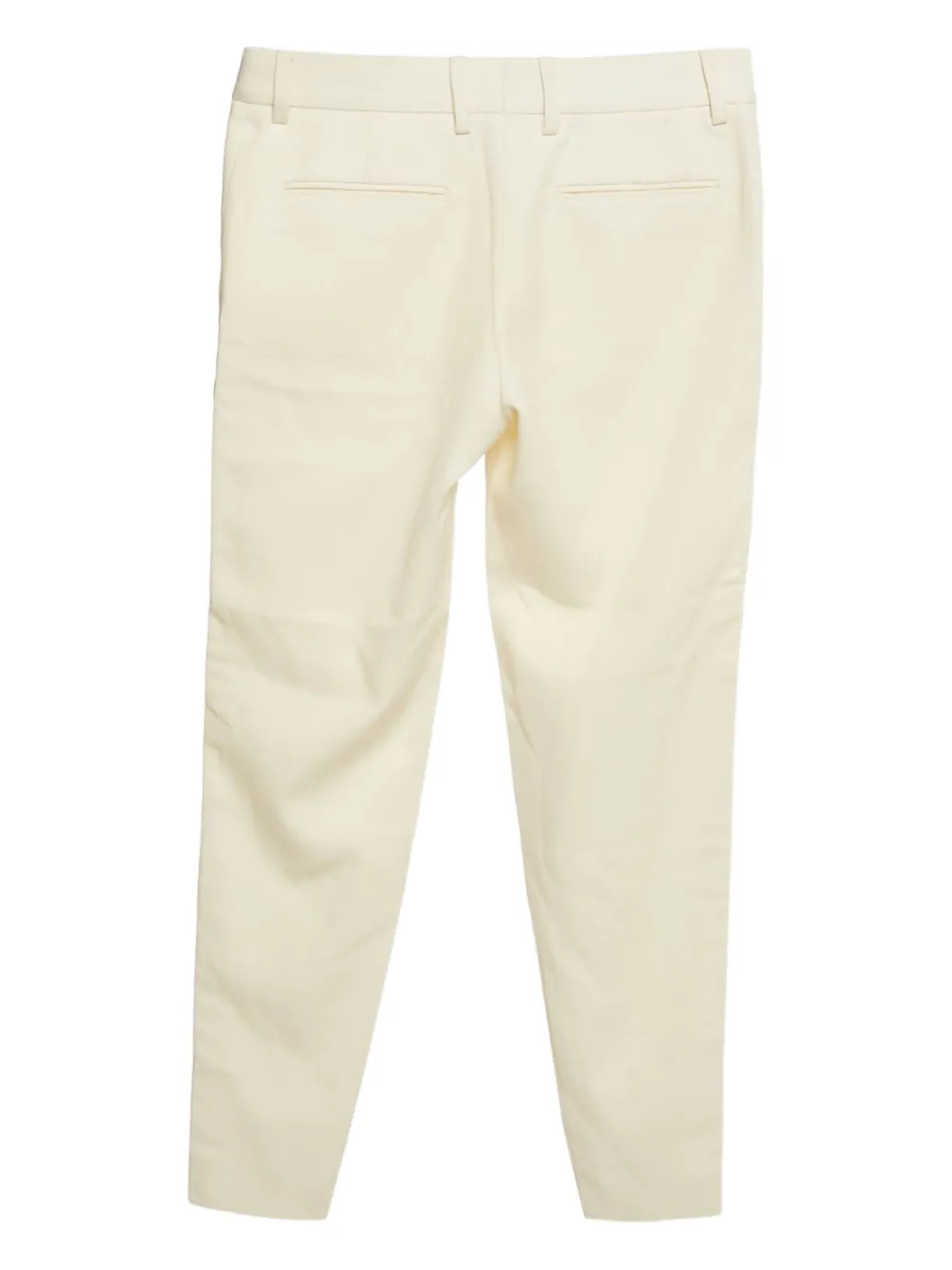 Saint Laurent Pre-Owned Broek met zijstreep - Beige
