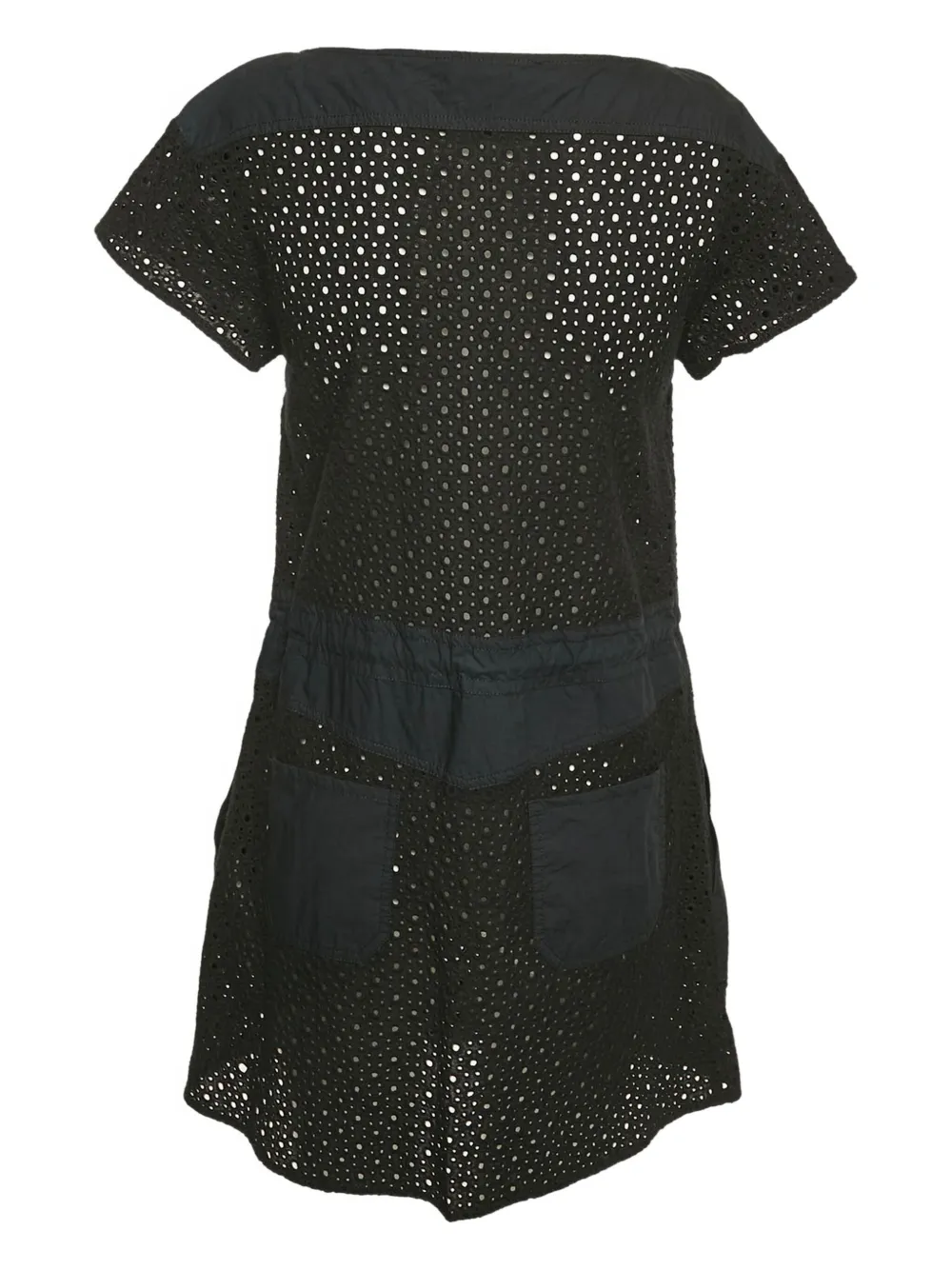 Moschino Pre-Owned Mini-jurk met ringlets - Zwart