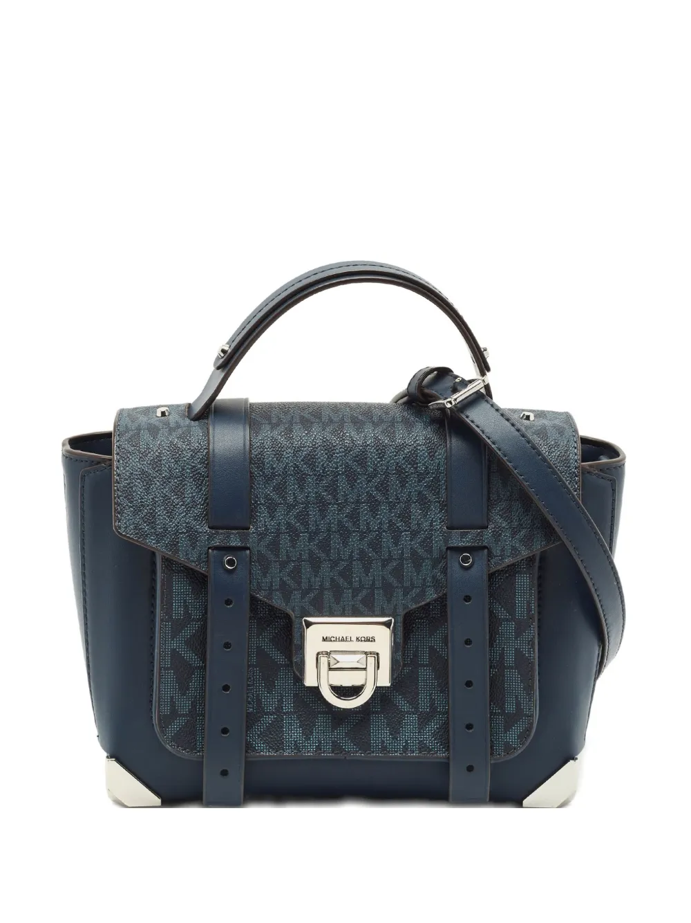Michael Kors Vintage マンハッタン ハンドバッグ M - ブルー Michael Kors Vintage マンハッタン ハンドバッグ M - ブルー