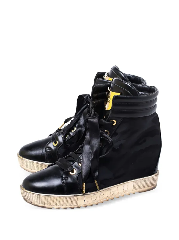 Loriblu レザースニーカー | ブラック | FARFETCH JP