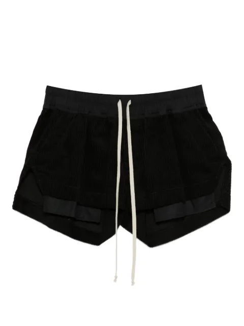 Rick Owens Fox corduroy shorts