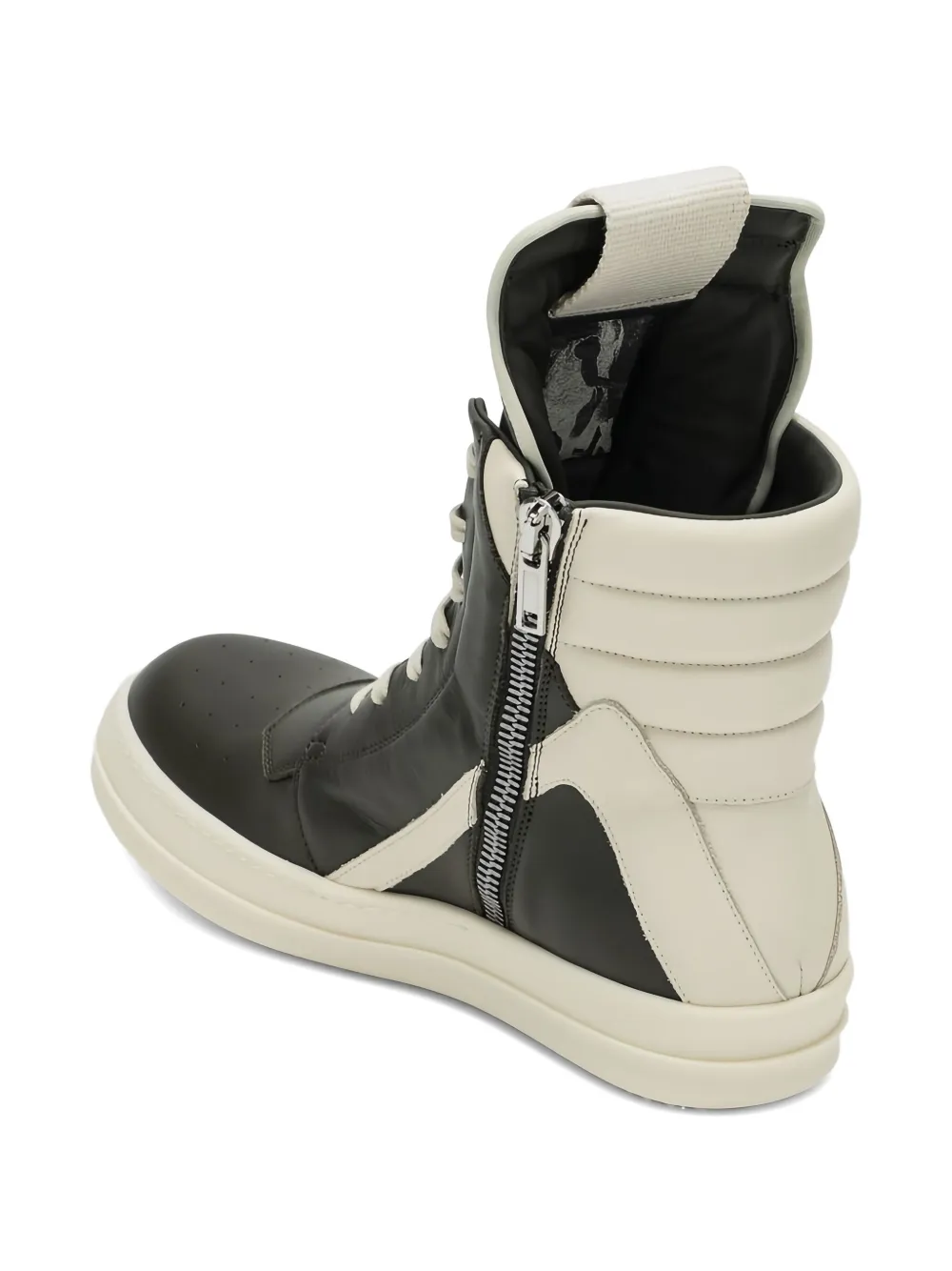 Rick Owens Mega Bumper leren laarzen Zwart