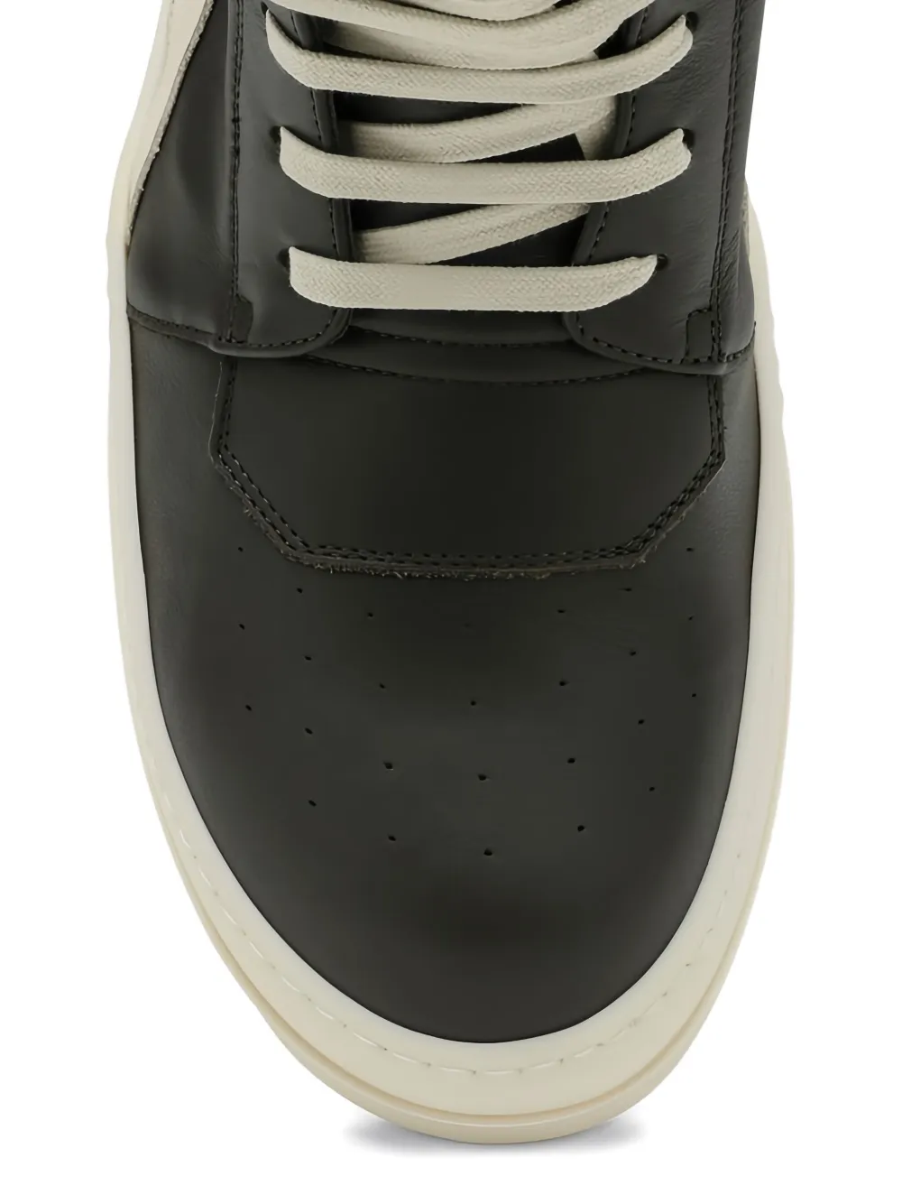 Rick Owens Mega Bumper leren laarzen Zwart