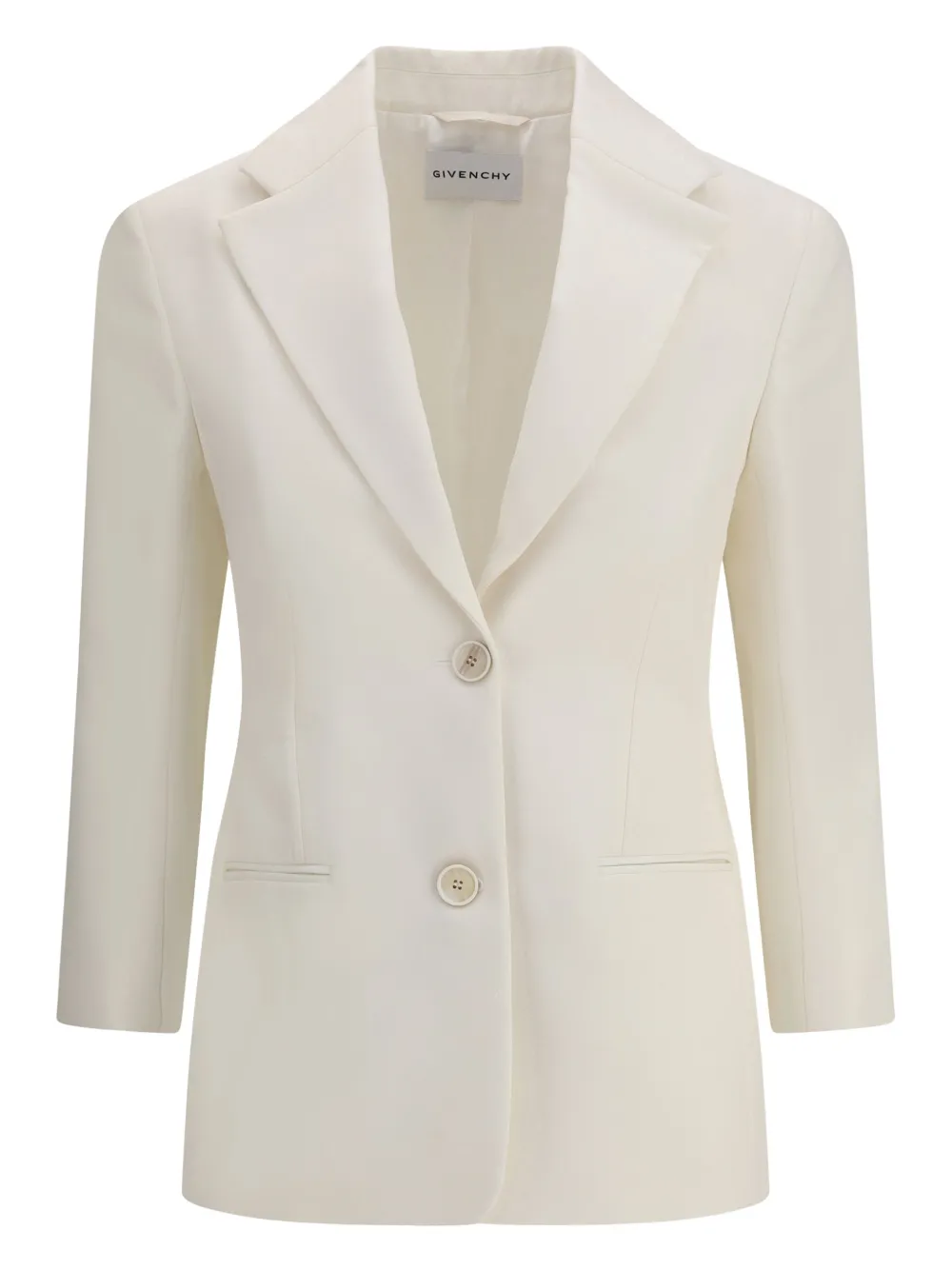 single-breasted blazer