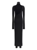 THE ANDAMANE Tessa turtleneck open-back jumpsuit - Black