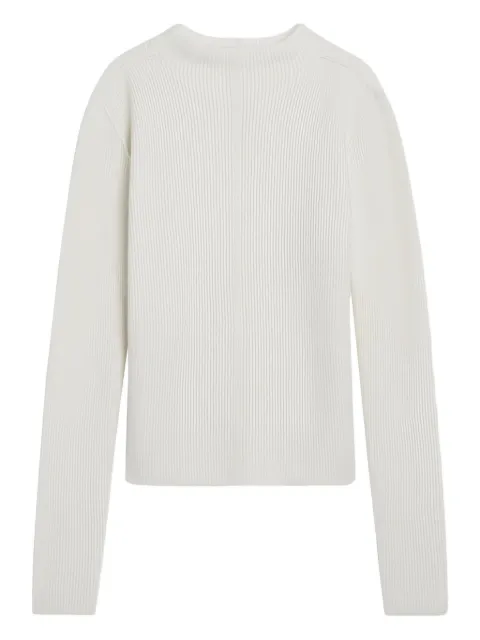 Rick Owens ribbed mock-neck sweater