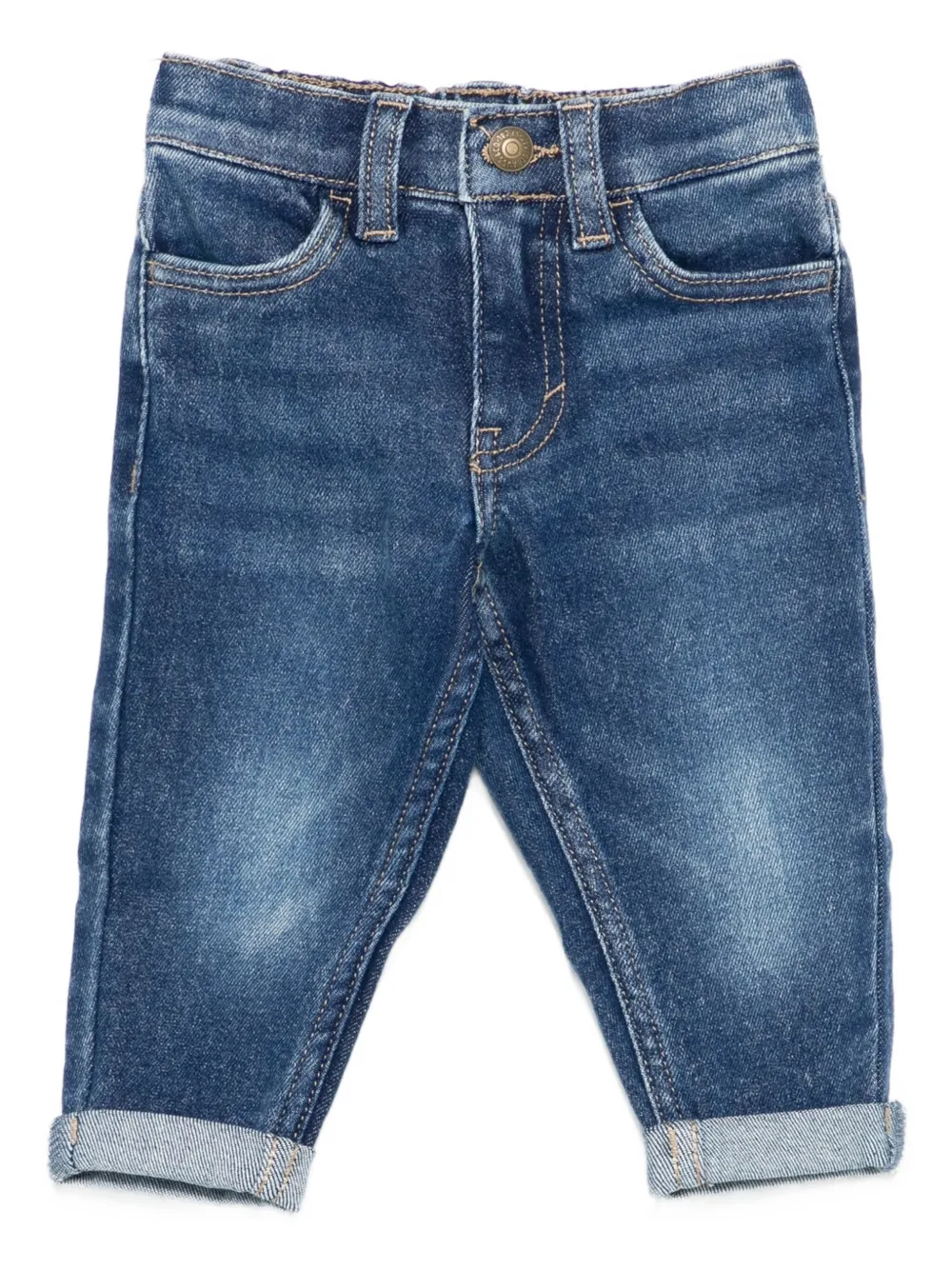 Levi's Kids Jeans met omgeslagen zoom Blauw