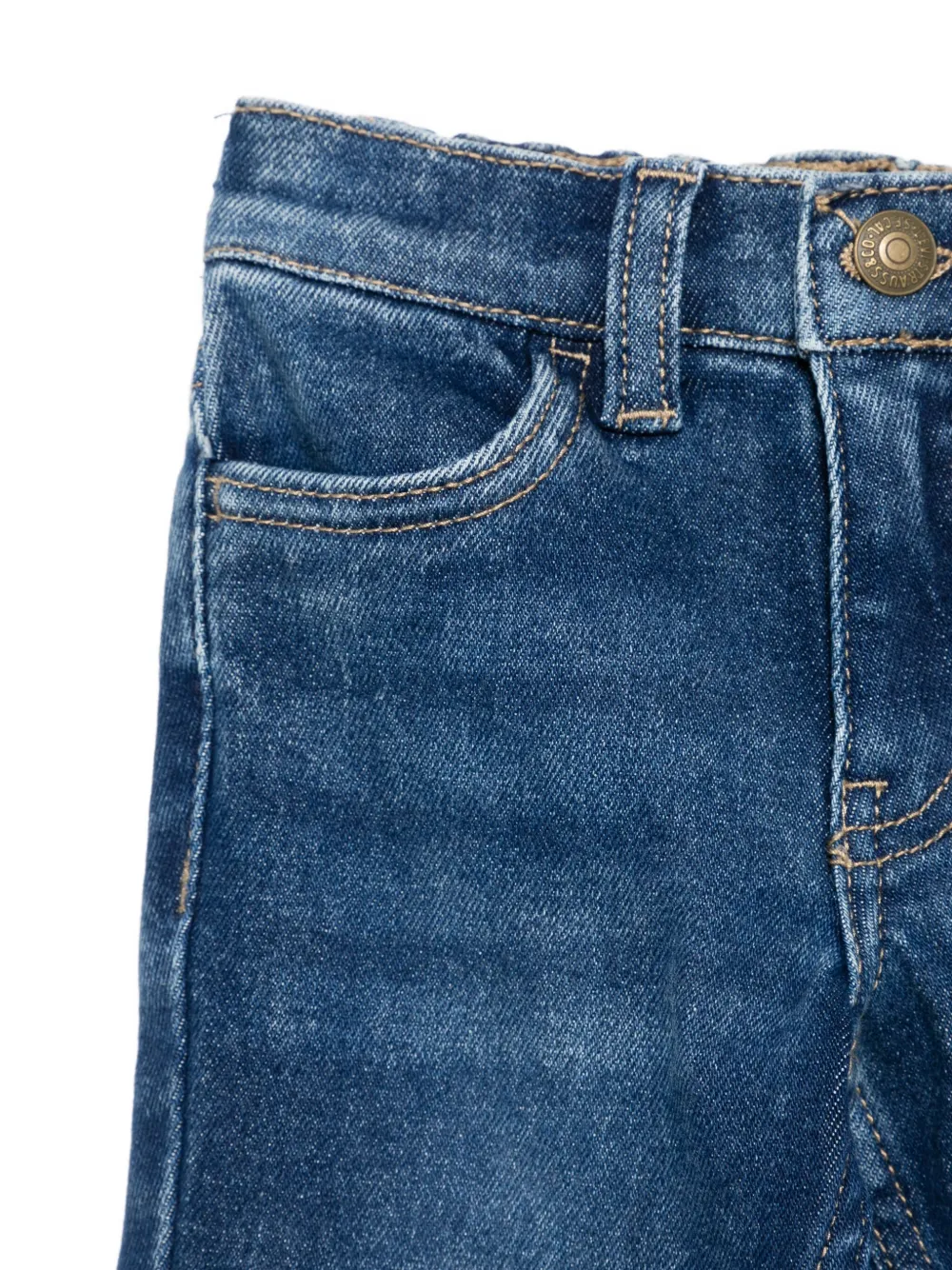 Levi's Kids Jeans met omgeslagen zoom Blauw