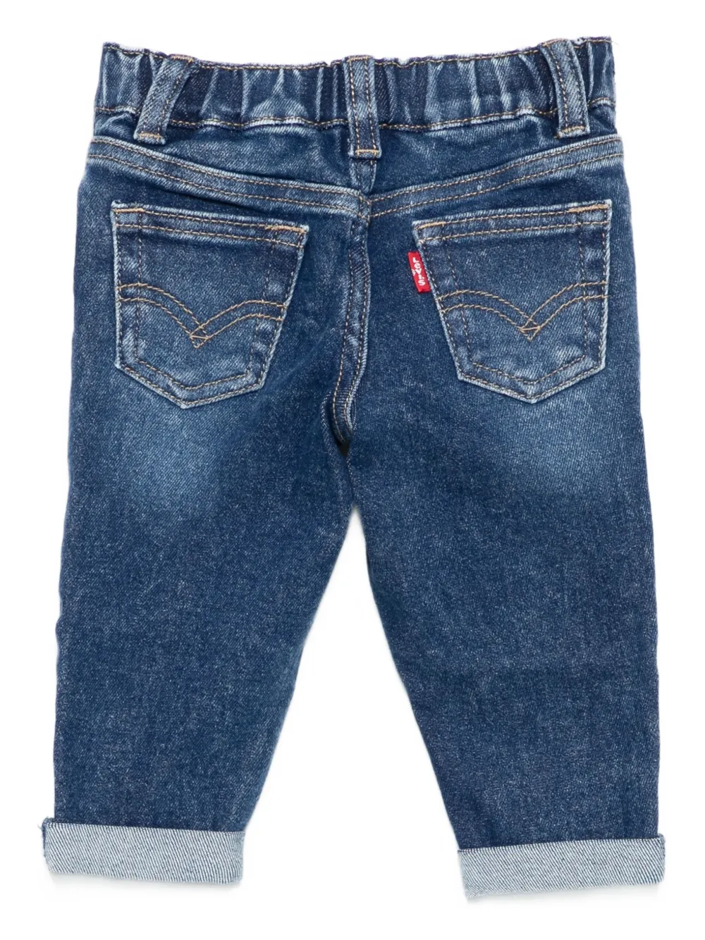Levi's Kids Jeans met omgeslagen zoom Blauw