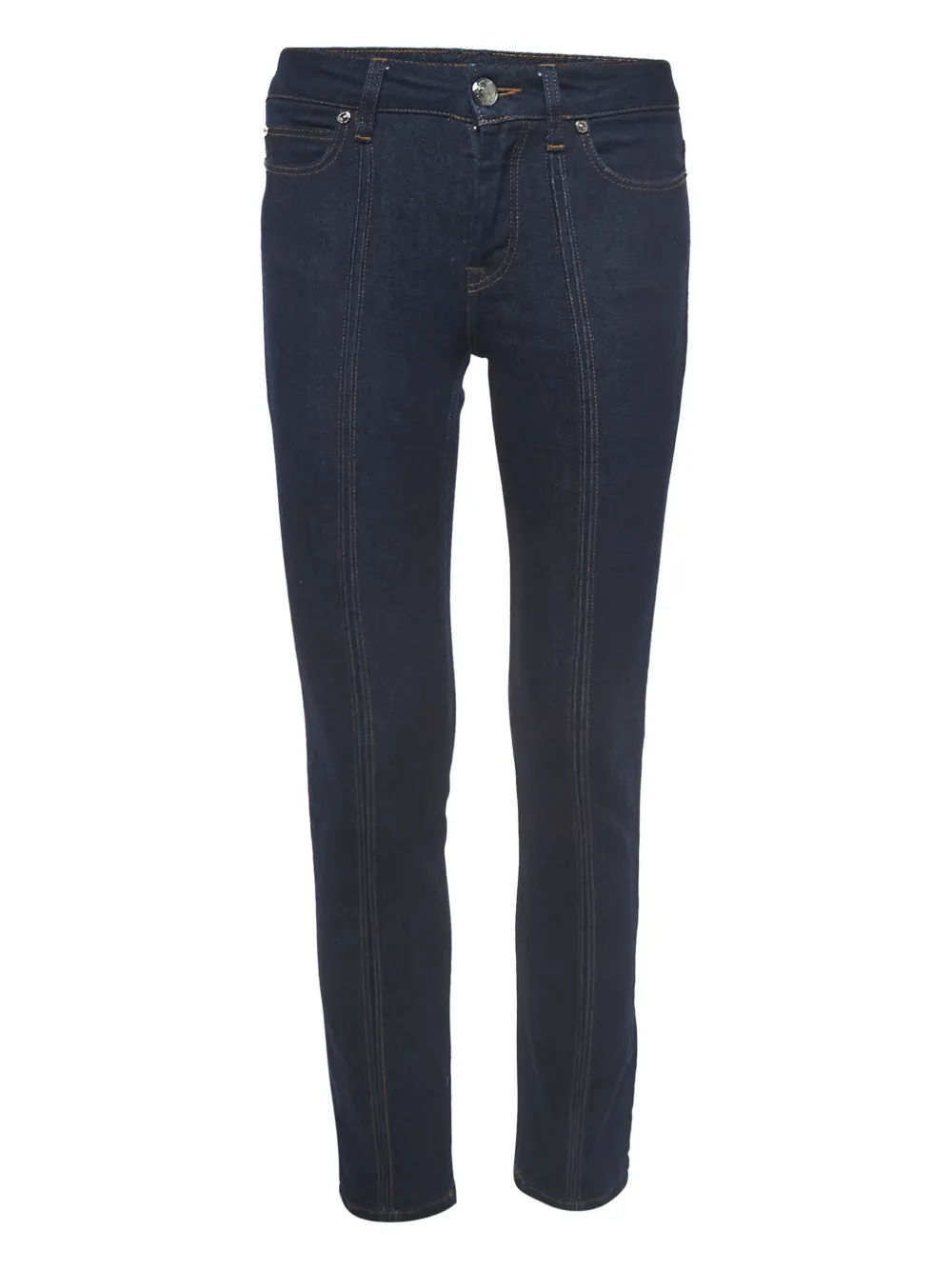 Burberry Pre-Owned Jeans con design a cinque tasche - Blu