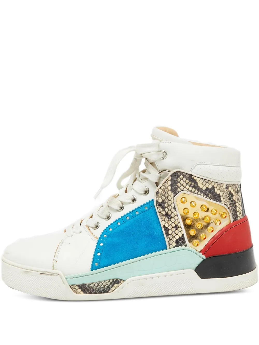 Christian Louboutin Pre-Owned tenis Loubikick 2024 | blanco | Image 1