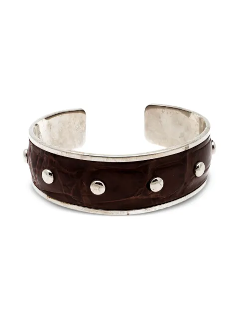 Tod's Vintage leather stud bracelet