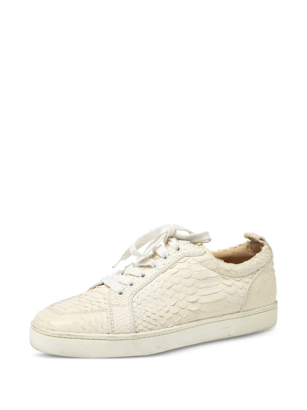 Christian Louboutin Pre-Owned python-leather sneakers | Image 2