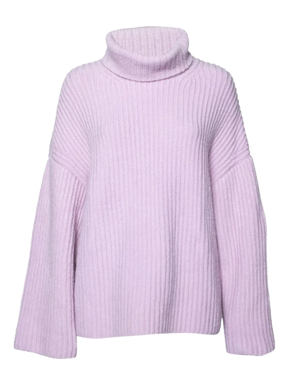 Nanushka turtleneck ribbed sweater | Purple | Image 1