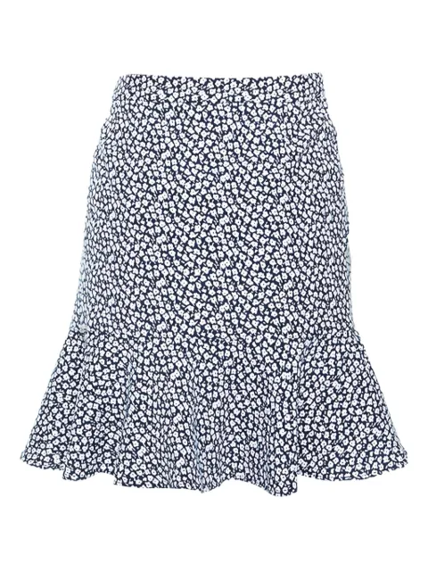 Paul & Joe floral-print ruffled skirt