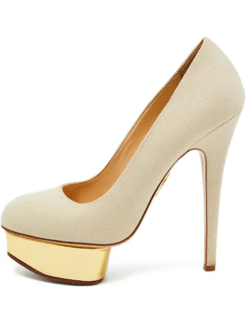 Charlotte Olympia zapatillas Dolly con plataforma de 150mm