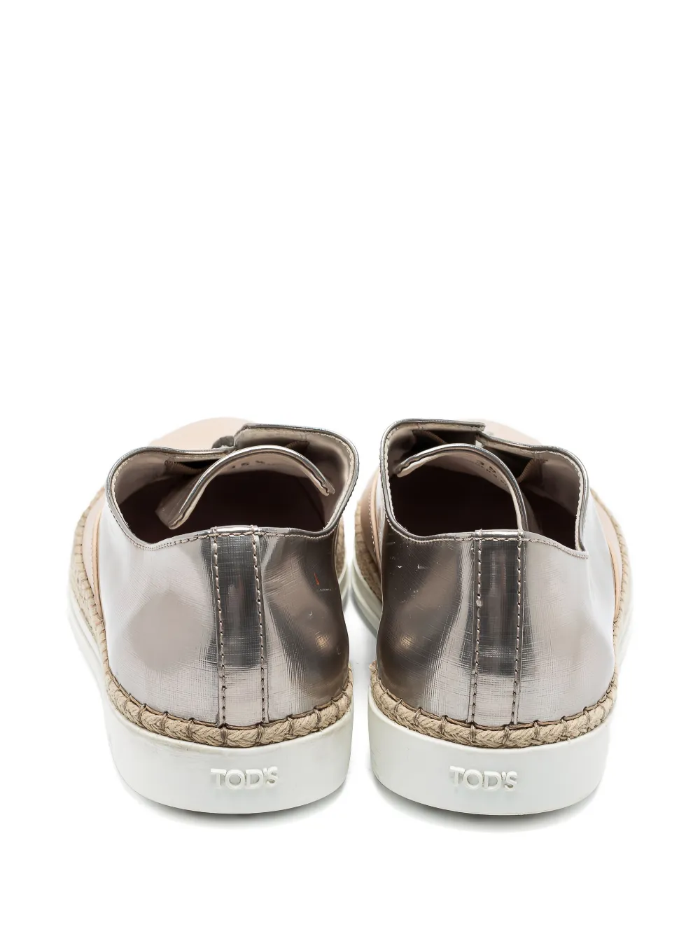 Tod's Vintage Espadrille leren sneakers - Beige