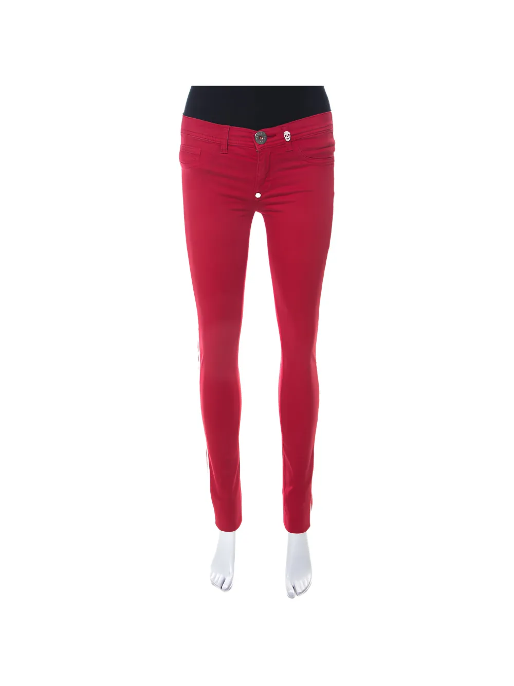 Philipp Plein Hose mit Streifen - Rot