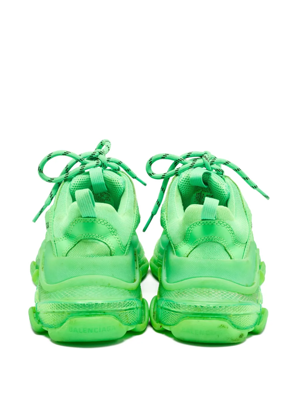 Balenciaga Pre-Owned Triple S sneakers - Groen