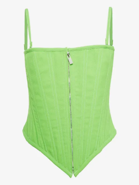 Christopher John Rogers top estilo corset