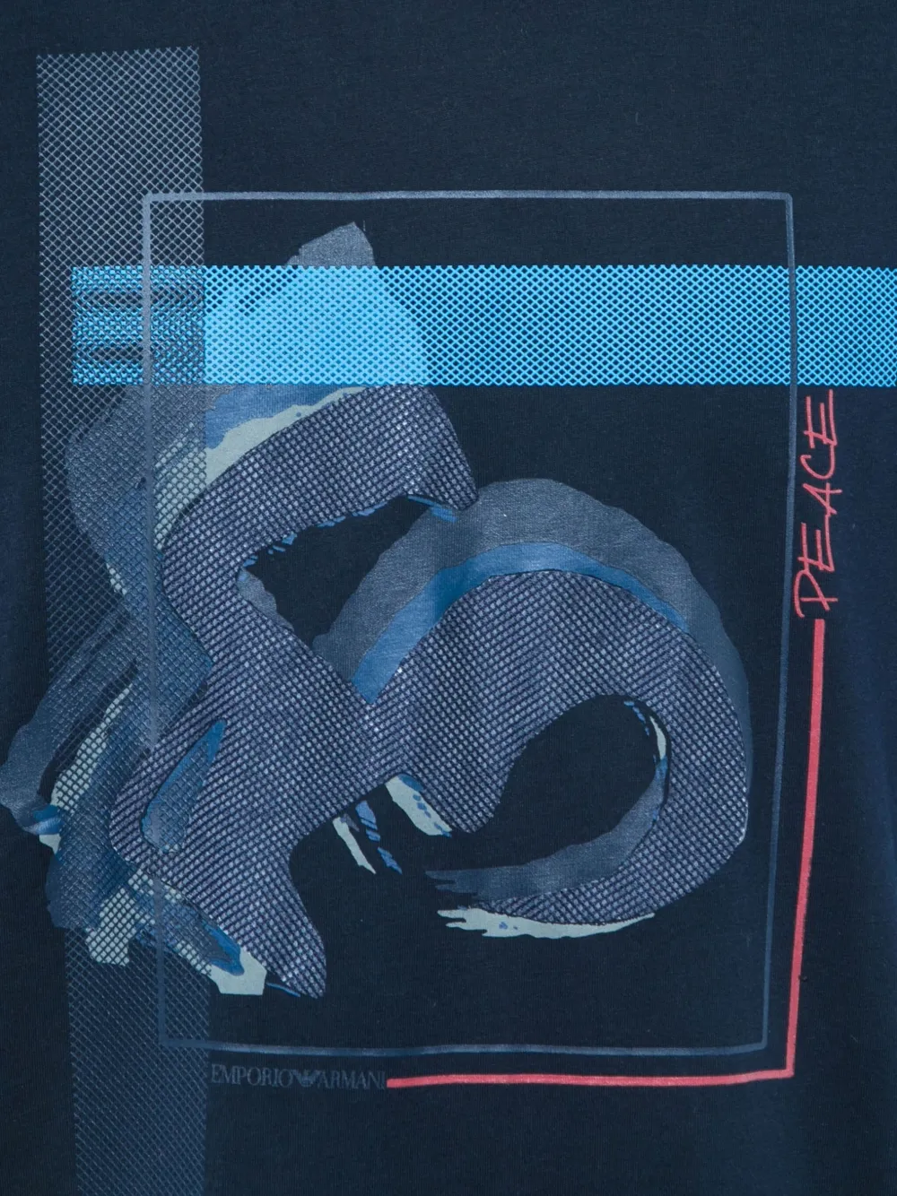 Emporio Armani Pre-Owned abstract-print T-shirt | Image 2