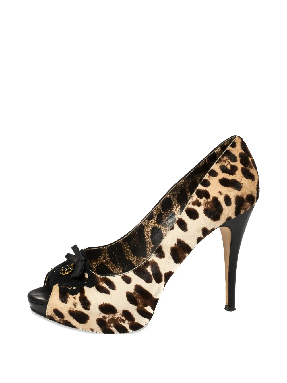 Dolce & Gabbana Pre-Owned Pumps mit Leoparden-Print 120mm - Nude