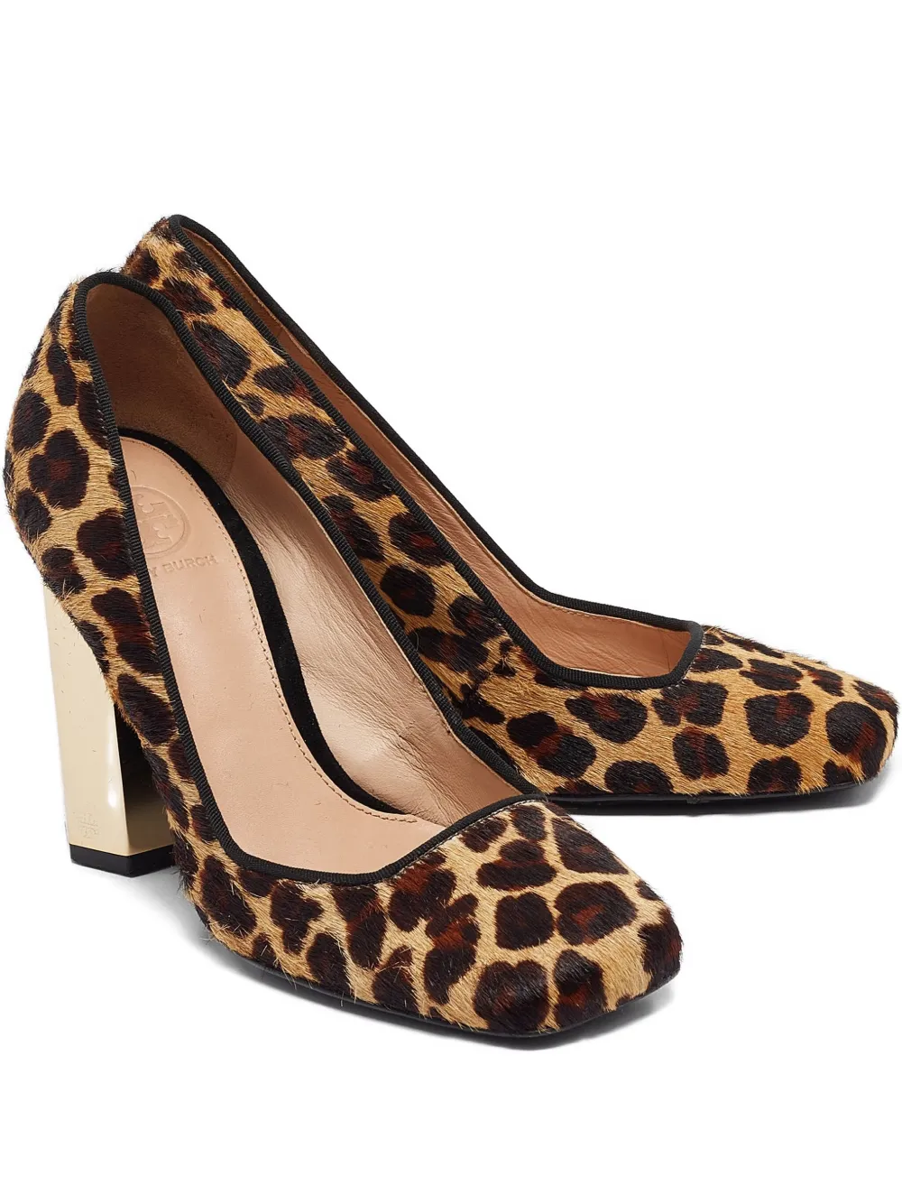 Tory Burch Pumps mit Leoparden-Print 90mm - Braun