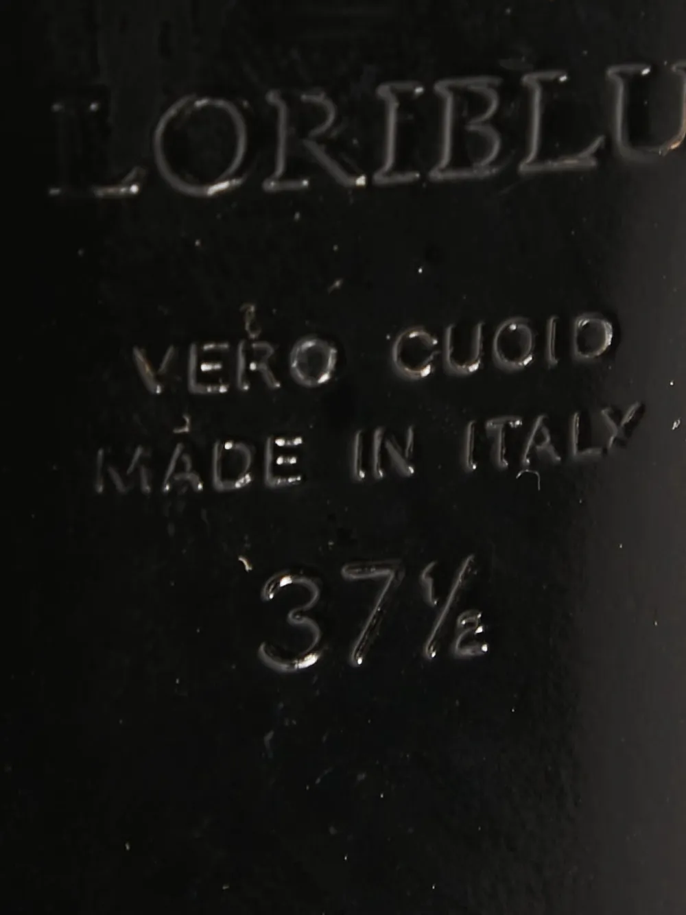 LORIBLU Pre-owned 90mm Buckle Suede Shoes In Brown