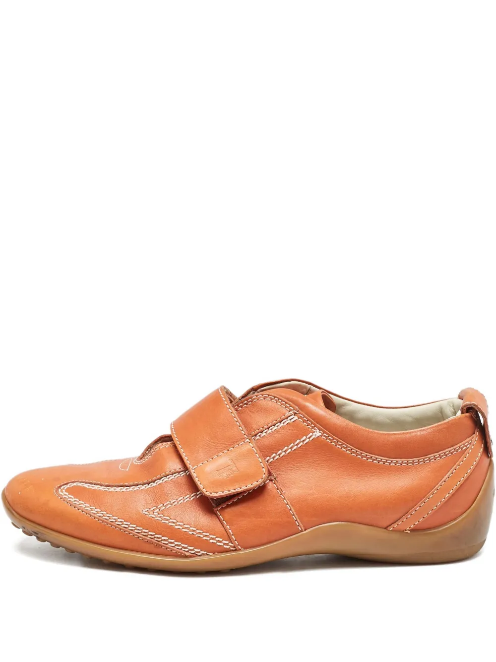 Tod's Vintage tenis con cierre autoadherente | naranja | Image 1