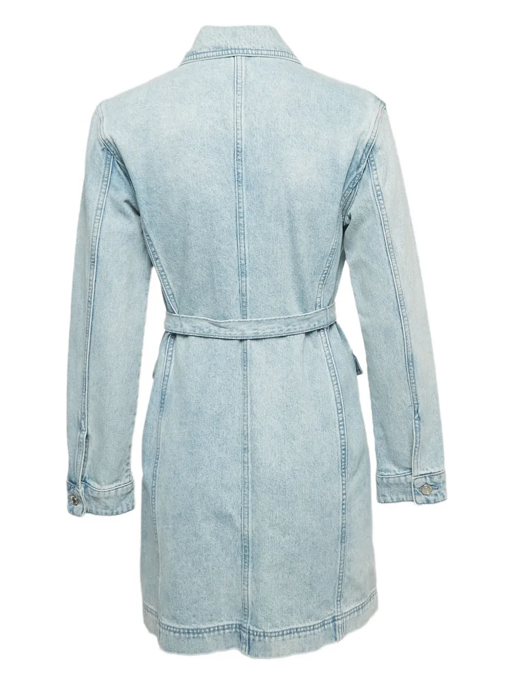 Michael Kors Vintage Pre-owned jurk met ceintuur - Blauw