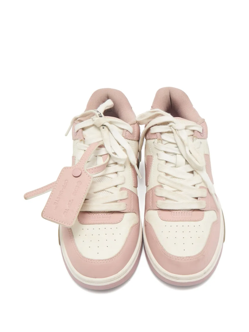 OFF-WHITE Pre-owned Hg Runner Leather Sneakers In Pink