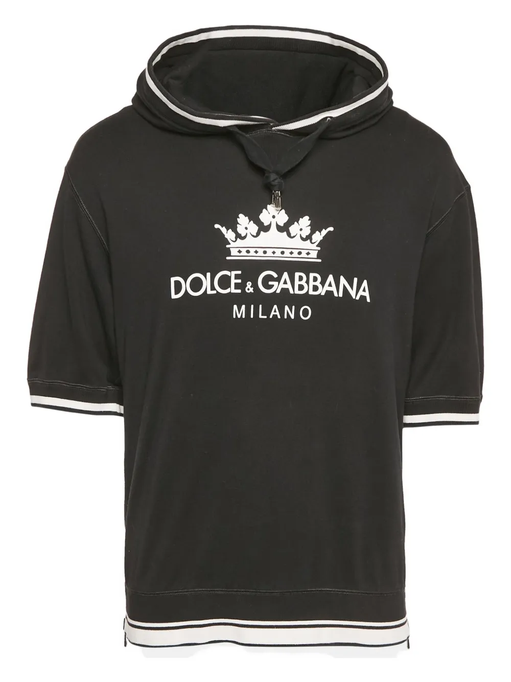 Dolce & Gabbana Pre-Owned crown logo hoodie | Black | Image 1
