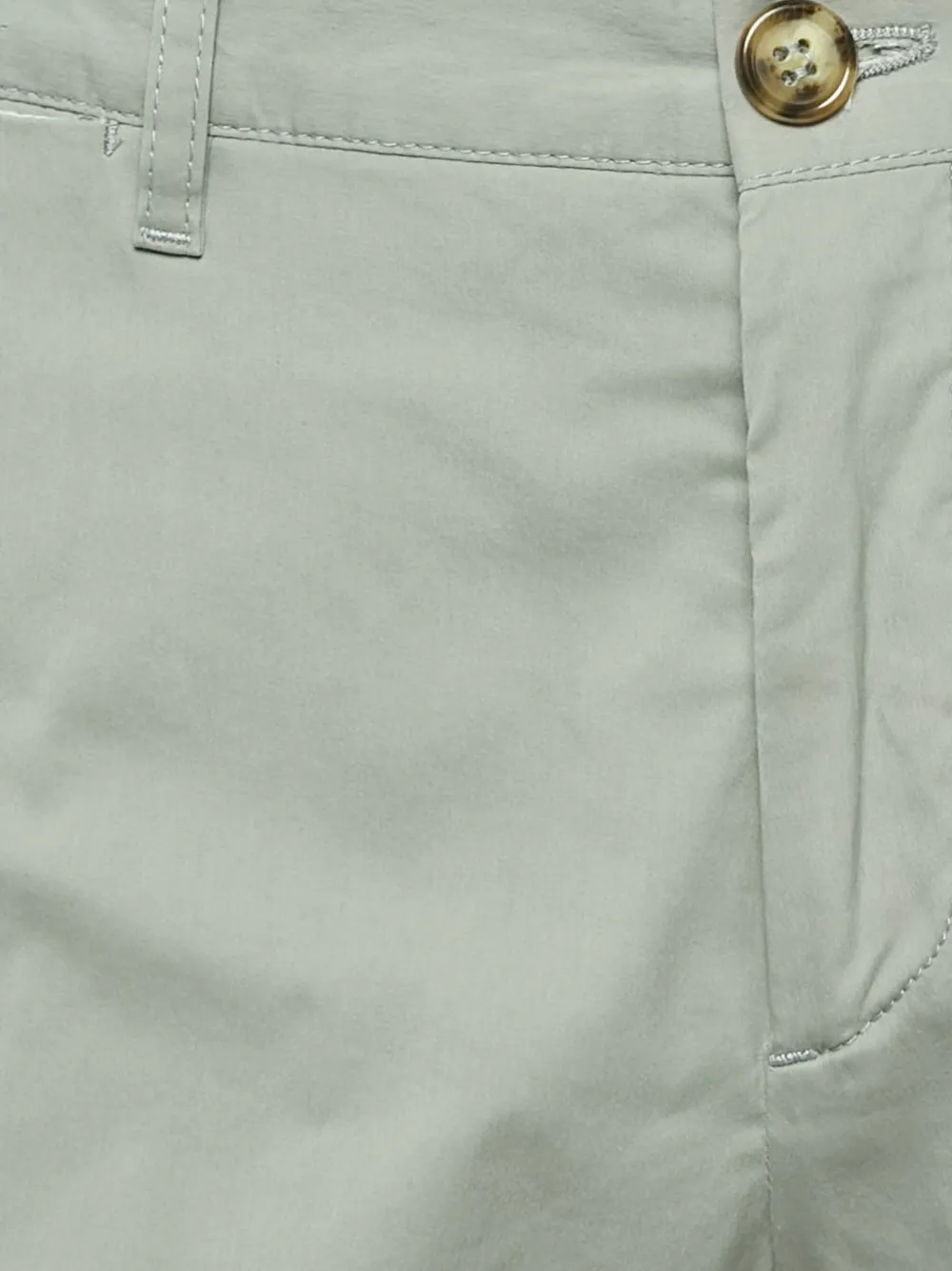 Pre-owned Prada Cotton Chino Trousers In Gray
