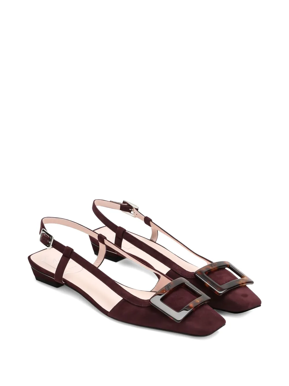 Roger Vivier 25mm buckle-detail slingback pumps | Flat Pumps | Image 2
