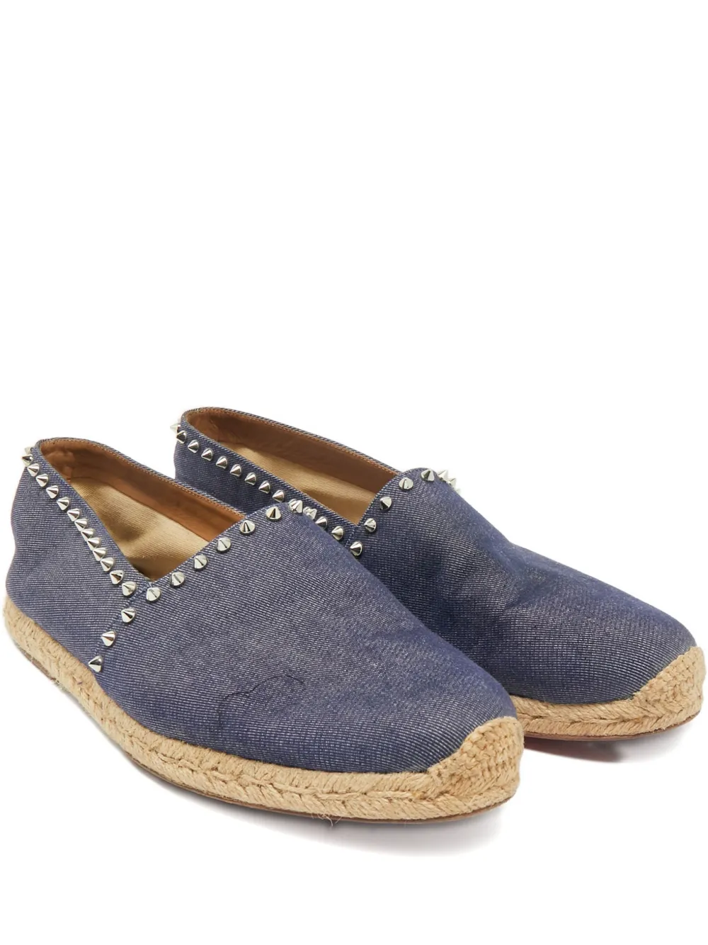 Christian Louboutin Pre-Owned espadrilles en jean | bleu | Image 1