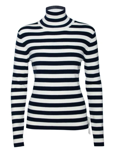 Tory Sport striped turtleneck top
