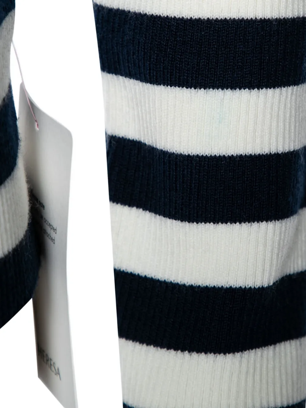 Pre-owned Tory Sport Striped Turtleneck Top In Blue