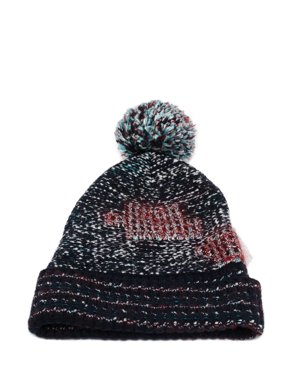 CHANEL Pre-Owned 2024 pom-pom button beanie | Blue | Image 1