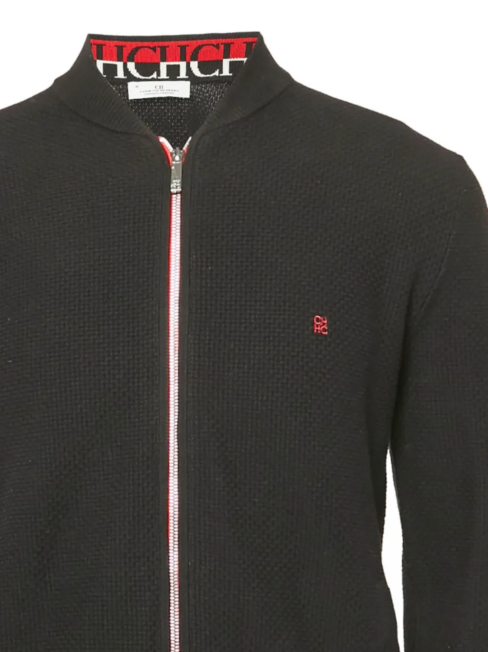 Carolina Herrera Vintage double-zip cotton cardigan | Image 2