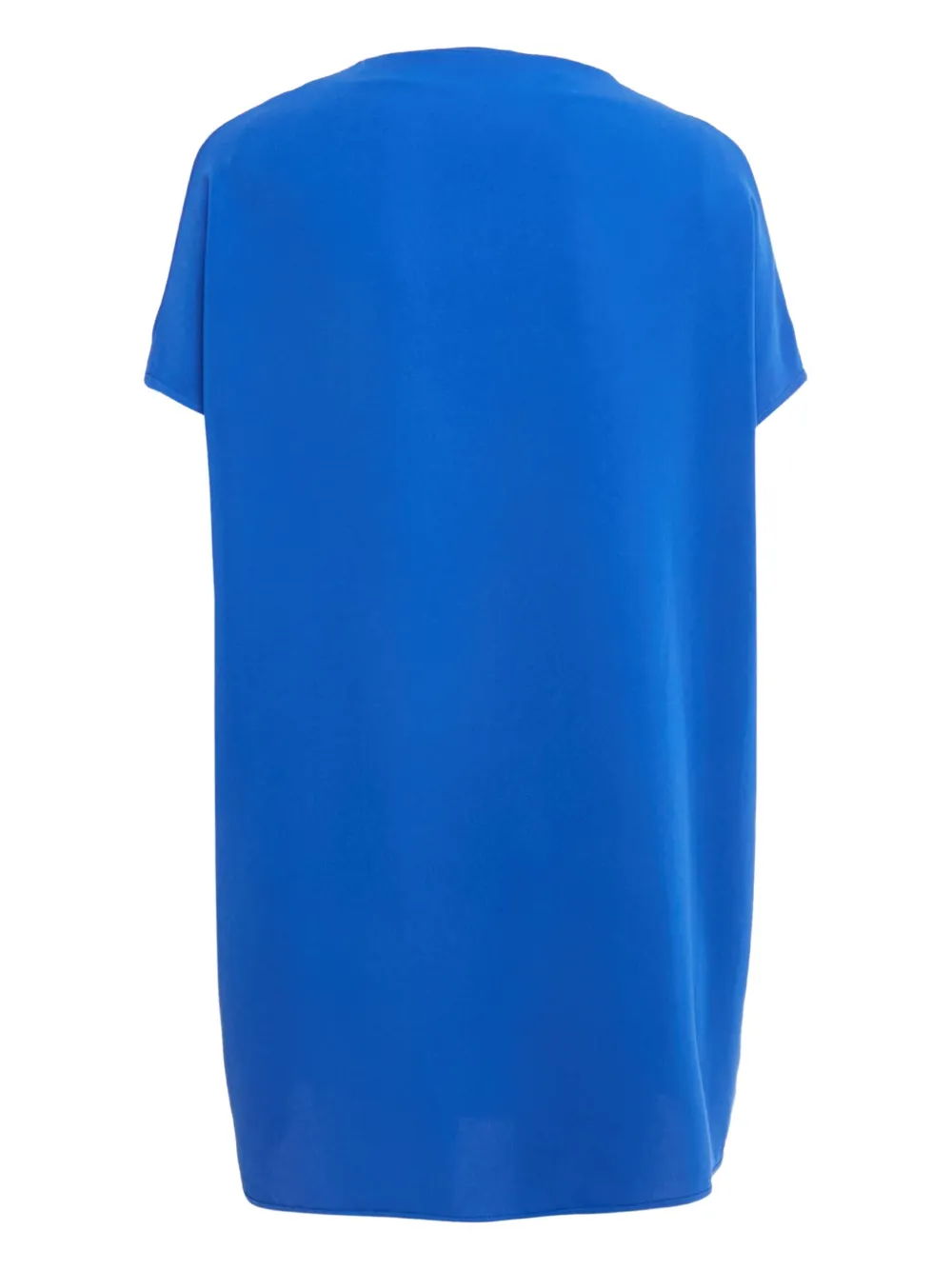 Diane Von Furstenberg Vintage Mini-jurk met korte mouwen - Blauw