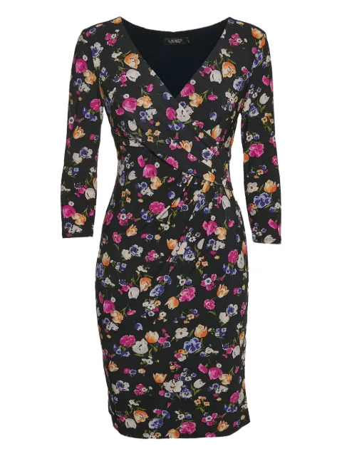 Ralph Lauren Vintage floral draped dress