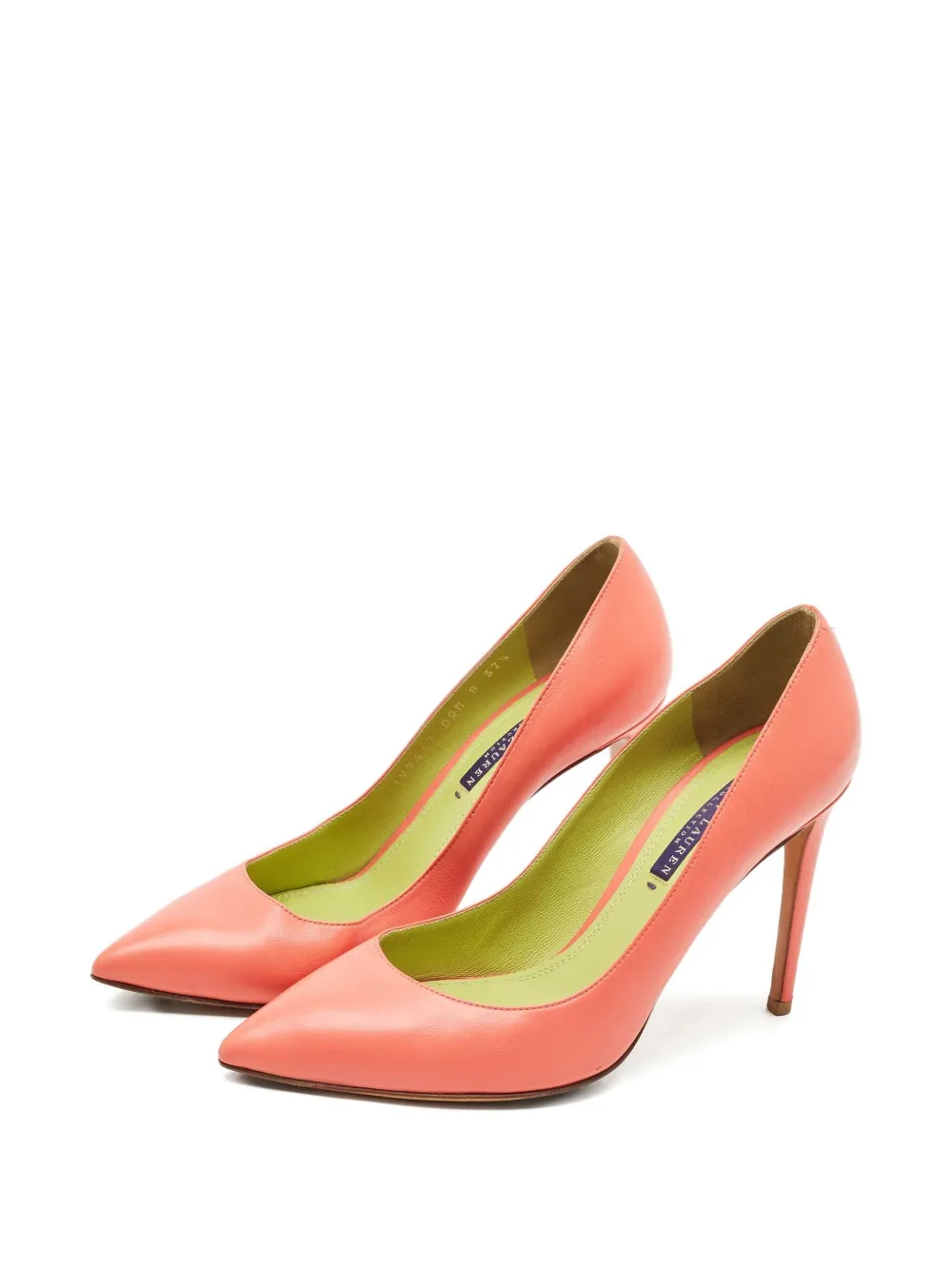 Ralph Lauren Vintage Leren pumps - Roze