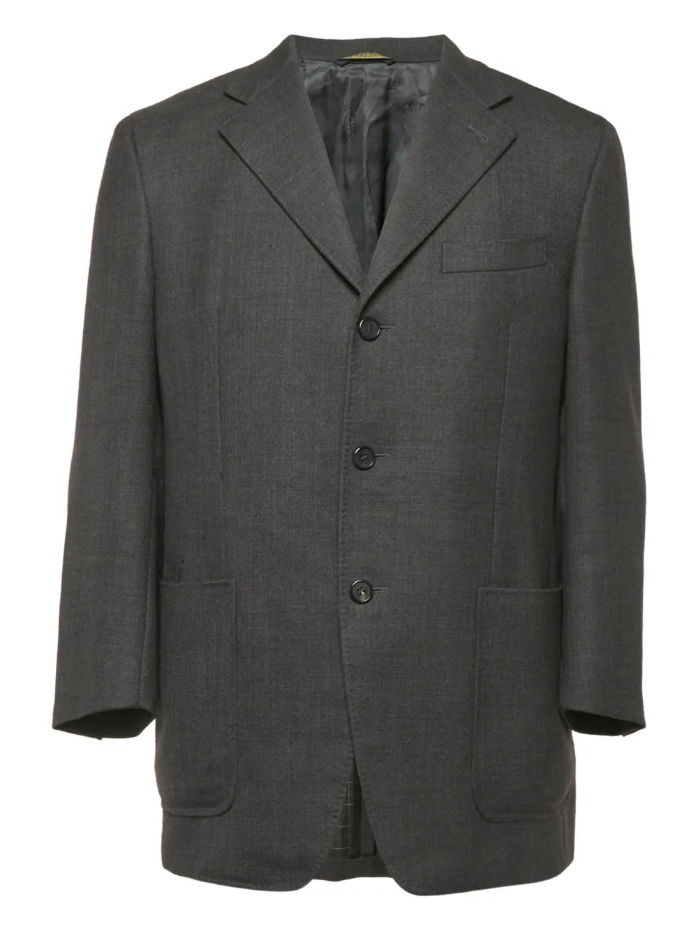 Lanvin Pre-Owned wool three button blazer | Grey | Image 1