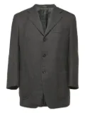 Lanvin Pre-Owned wool three button blazer - Grey