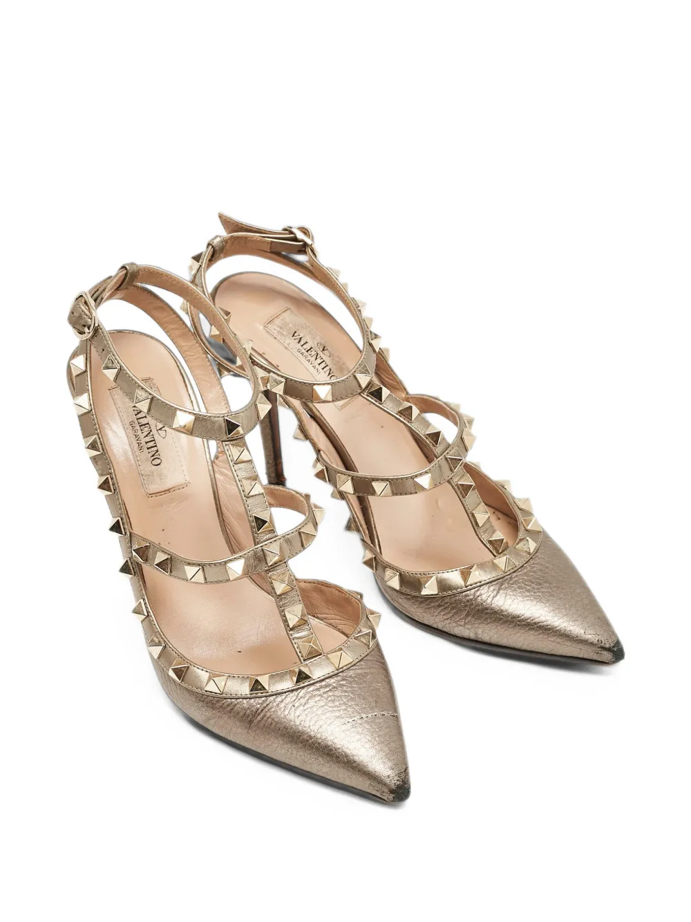 Valentino Garavani Pre-Owned 2024 Rockstud Pumps - Grau